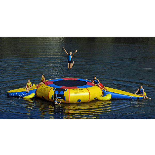 Lake trampoline deals