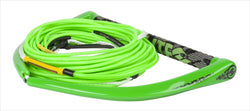 Team Green Wakeboard Rope with X-Line By Hyperlite