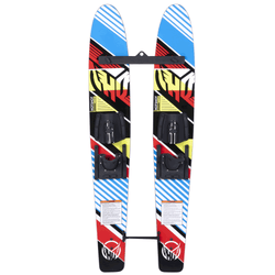 Hot Shot Trainers Combo Skis with Training Bar By HO Watersports
