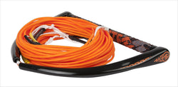 Team Orange Wakeboard Rope with X-Line By Hyperlite